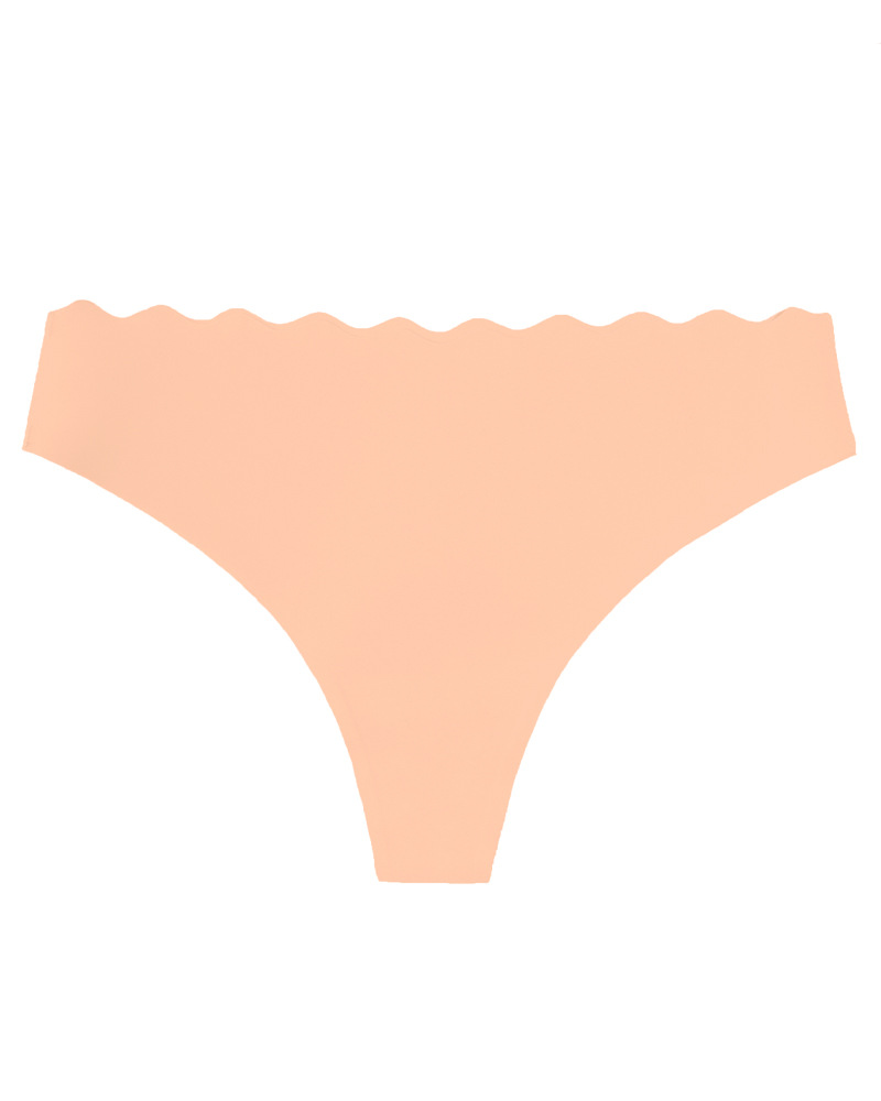 Women's Seamless Hollow-Out Wave Knickers Underwear