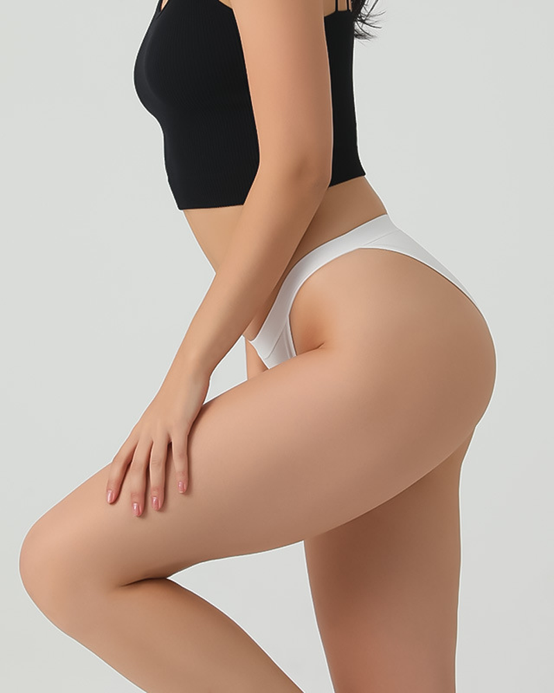 Pure Cotton Low Rise Sexy Triangle Panties
