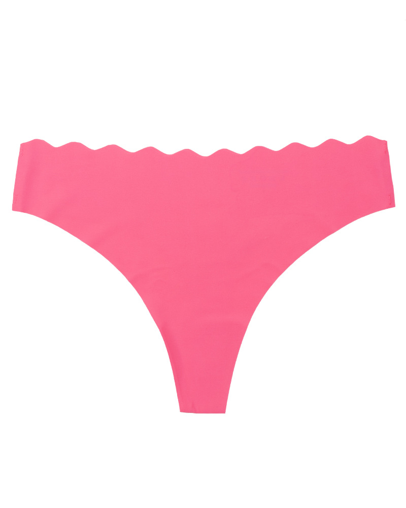 Women's Seamless Hollow-Out Wave Knickers Underwear