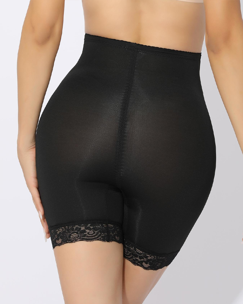 High Waist Adjustable Waist Shaping Tummy Control Butt Lifting Shorts(Pre-Sale)