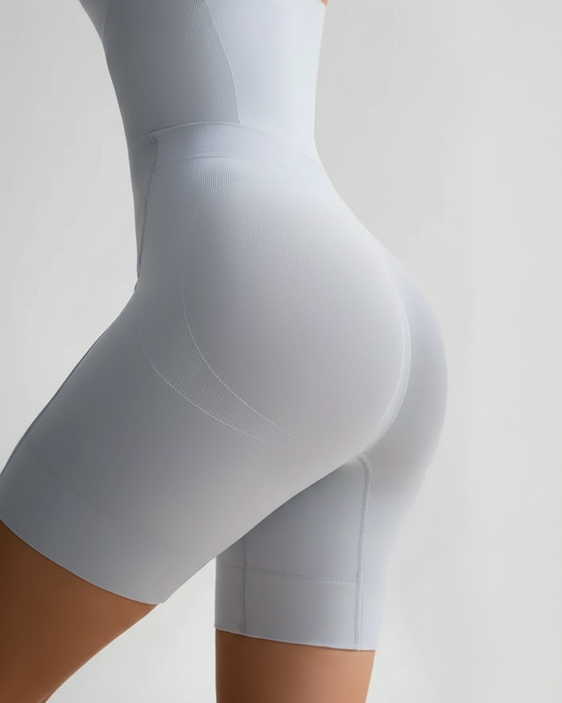 Easy Off Front Zipper Tummy Control Butt Lifting Shapewear Bodysuit（Pre-Sale）