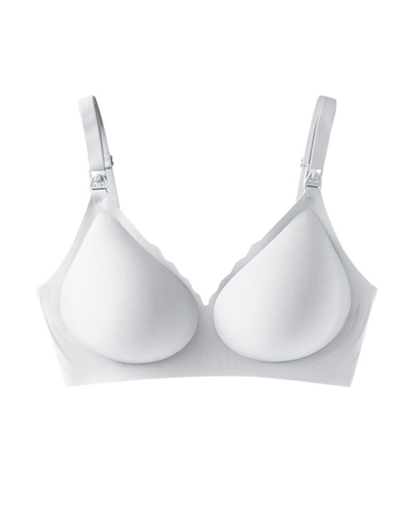 Jelly Support Comfort Seamless Wire-Free Maternity Nursing Bra