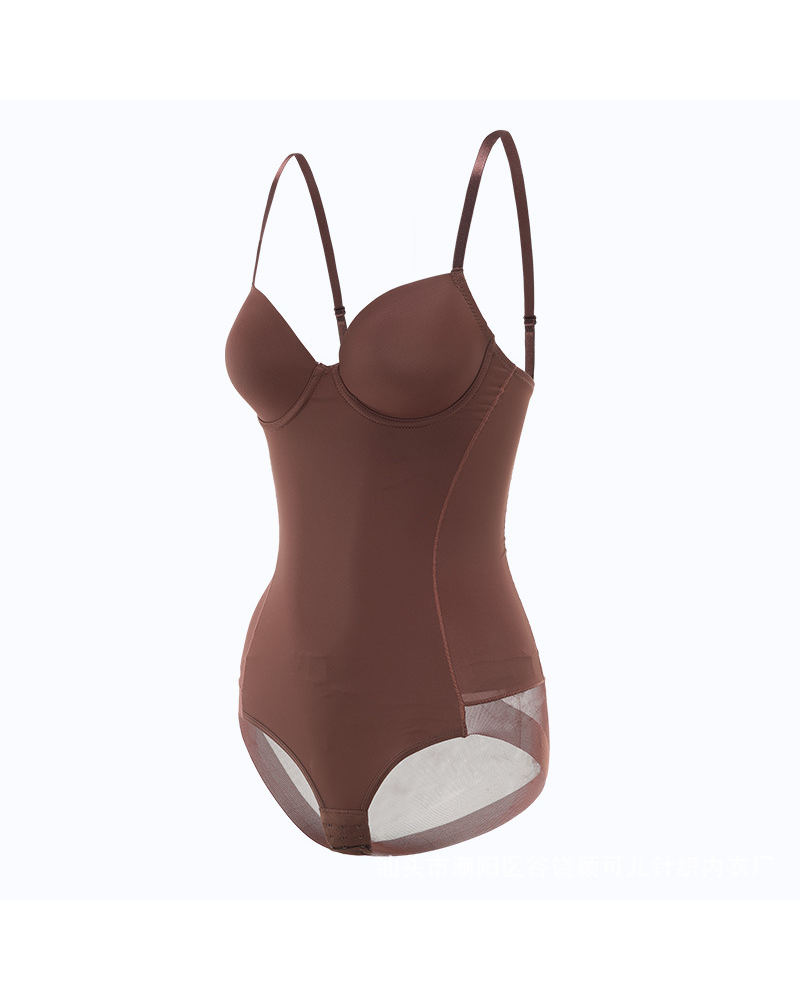Tummy Control And Butt-Lifting Shapewear Bodysuit With Built-In Bra