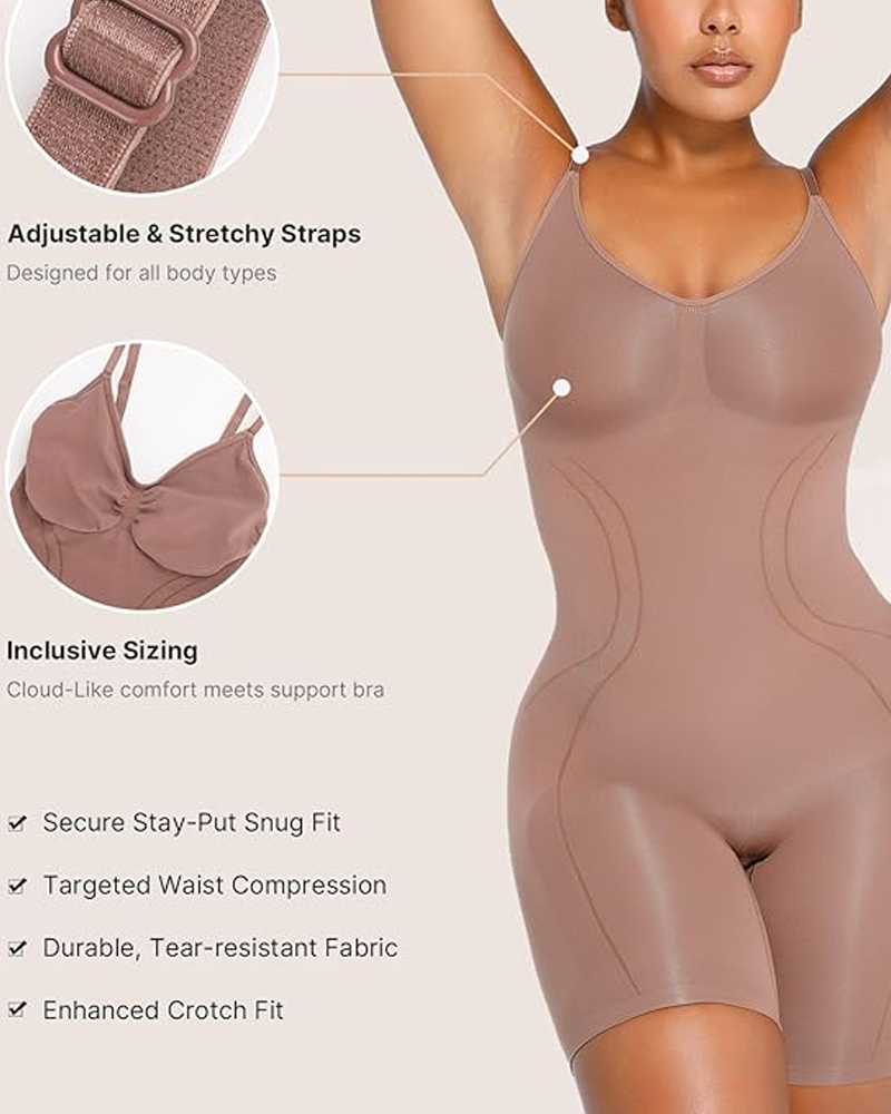 Seamless Tummy Control Shaping Bodysuit（Pre-Sale）