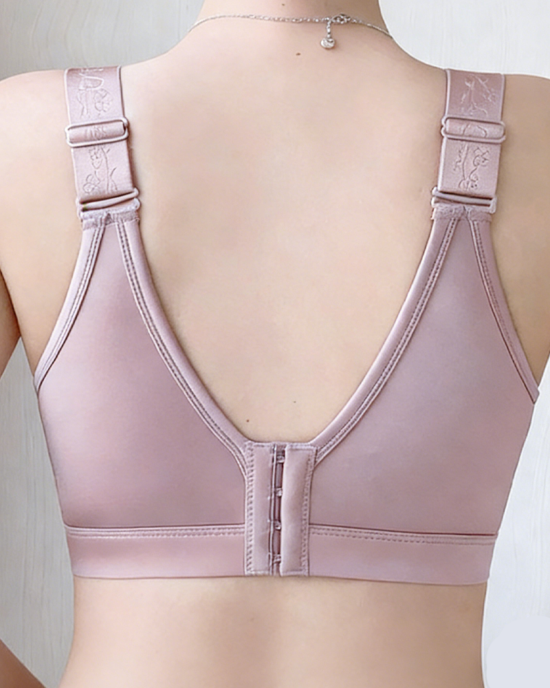 Wire-Free Push-Up Bra That Supports Underarm Fat And Prevents Sagging-Curvy-Faja