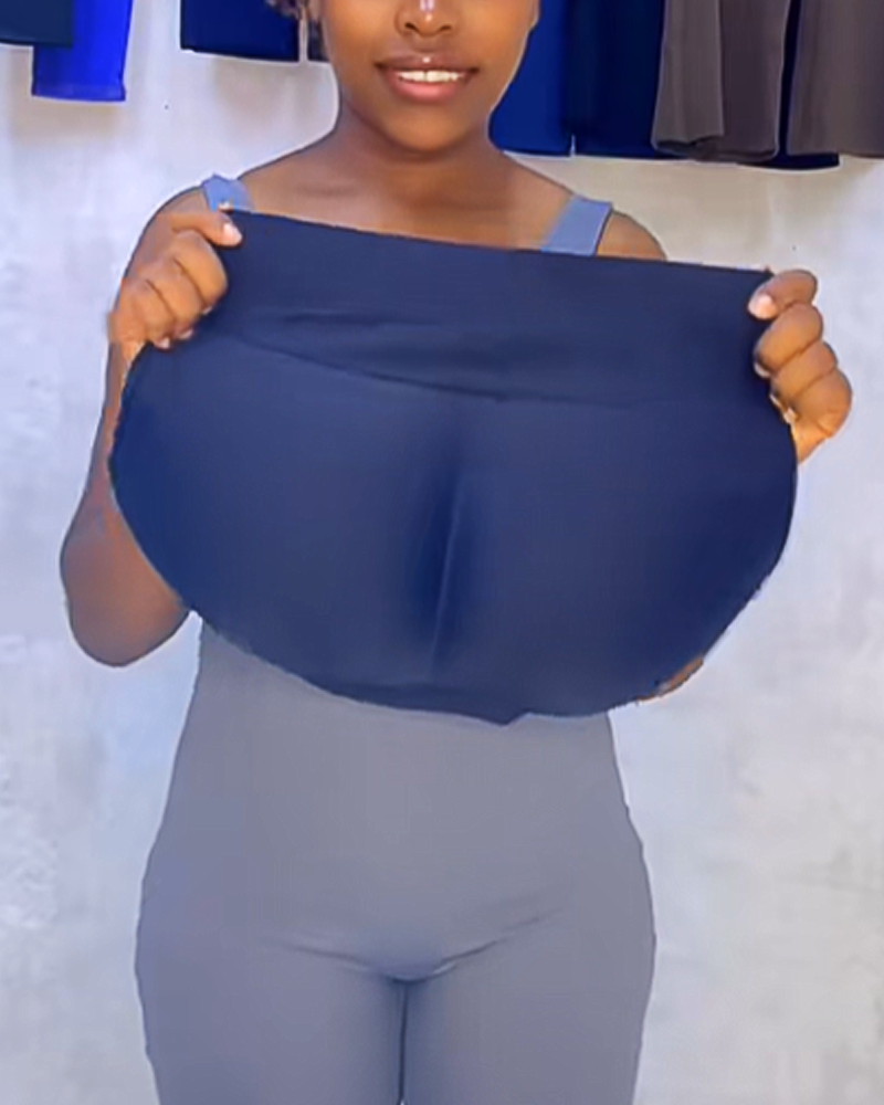 Seamless Butt-Lifting Triangle Panties With Sponge Padding