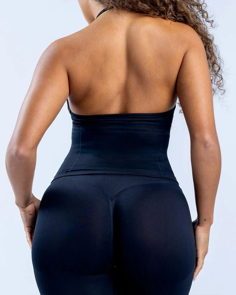 Seamless Back Fitness Yoga Camisole Top-Curvy-Faja