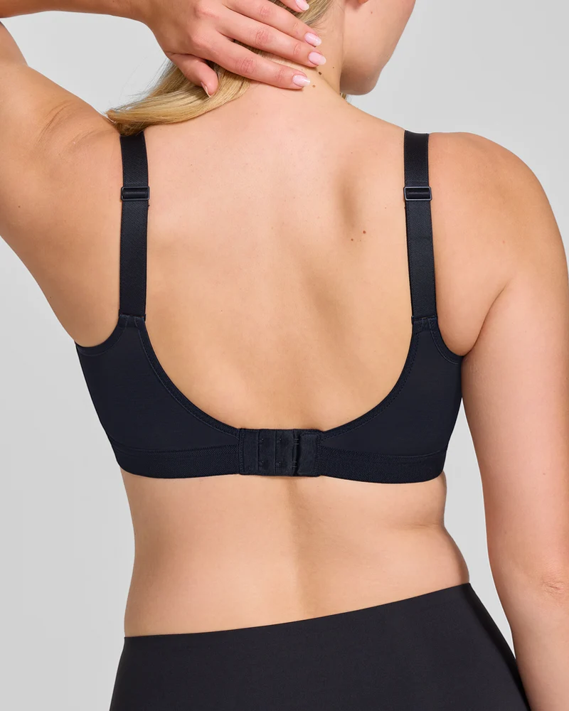 Plus Size Mesh Splice Wire‑Free Support Bra (Pre‑Sale)