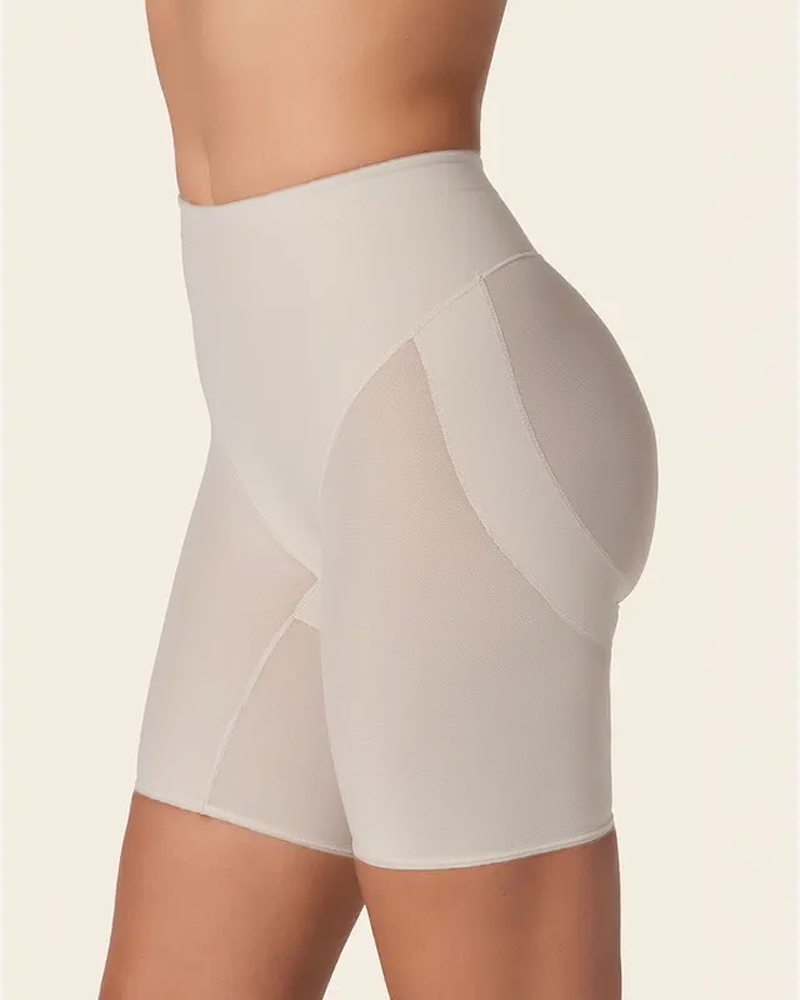 High Waist Mesh Butt Lifter Compression Shaper Shorts（Pre-Sale）