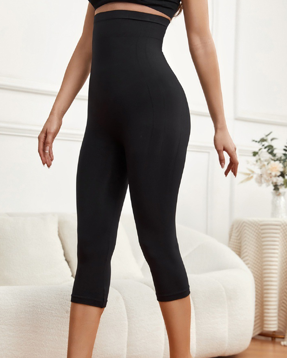 High-Waist Seamless Peach Butt Shaping Lifting Pants-Curvy-Faja
