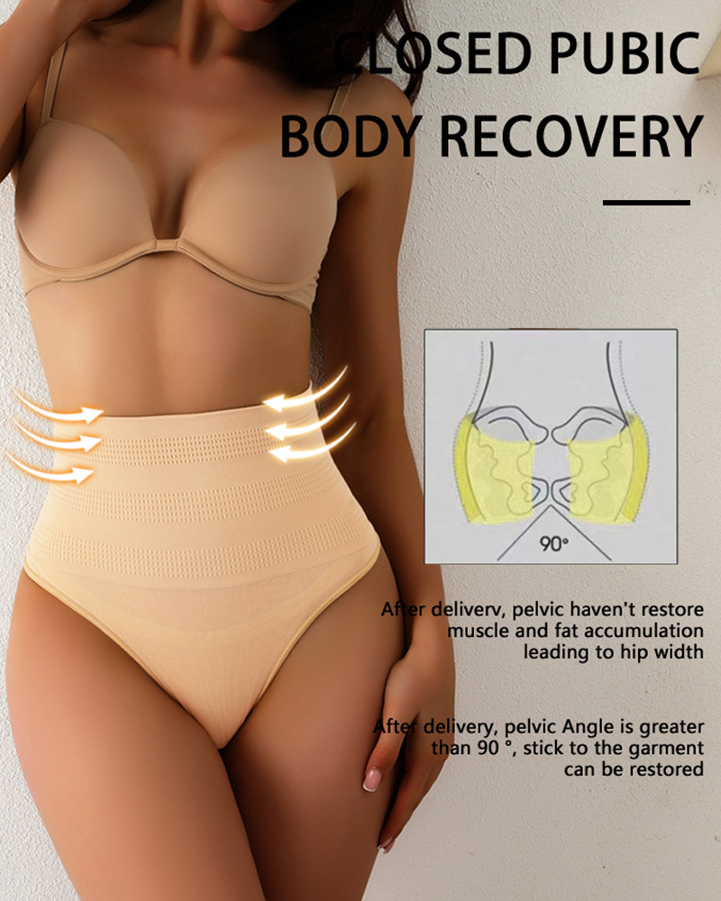 Sexy Waist Triangle Thong Briefs-Curvy-Faja