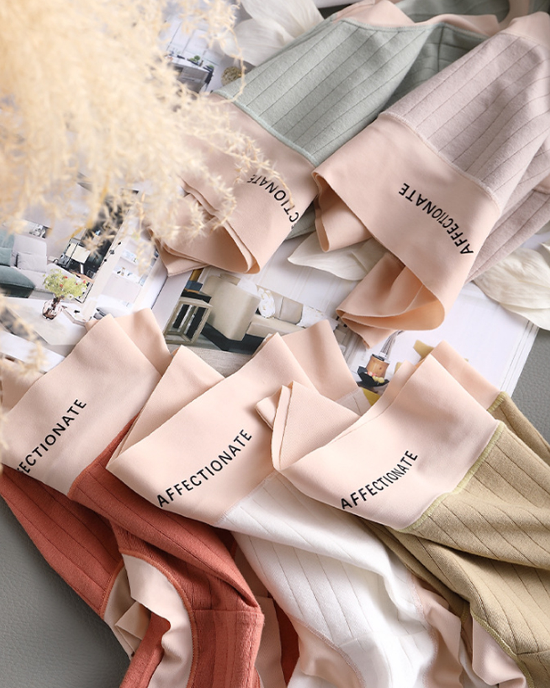 Abdomen-Controlling Antibacterial Cotton Crotch Underwear