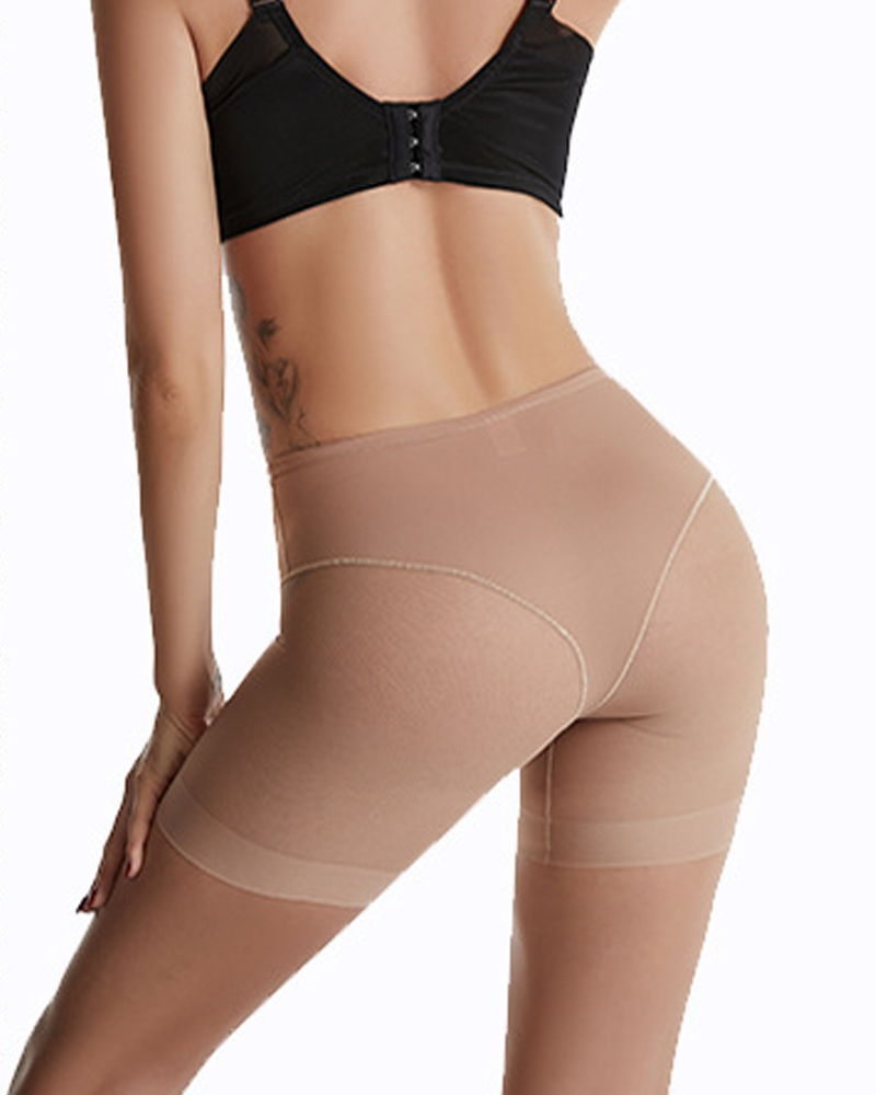 Mid-Waist Slimming Shaping Tummy Control Pants