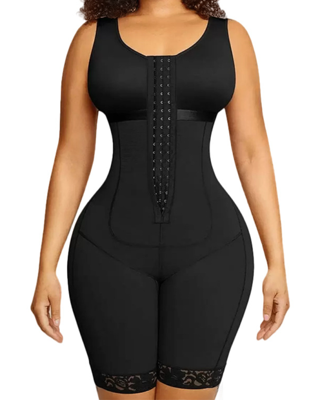 Tummy-Controlling Waist-Tightening Butt-Lifting Body-Shaping Suit-Curvy-Faja