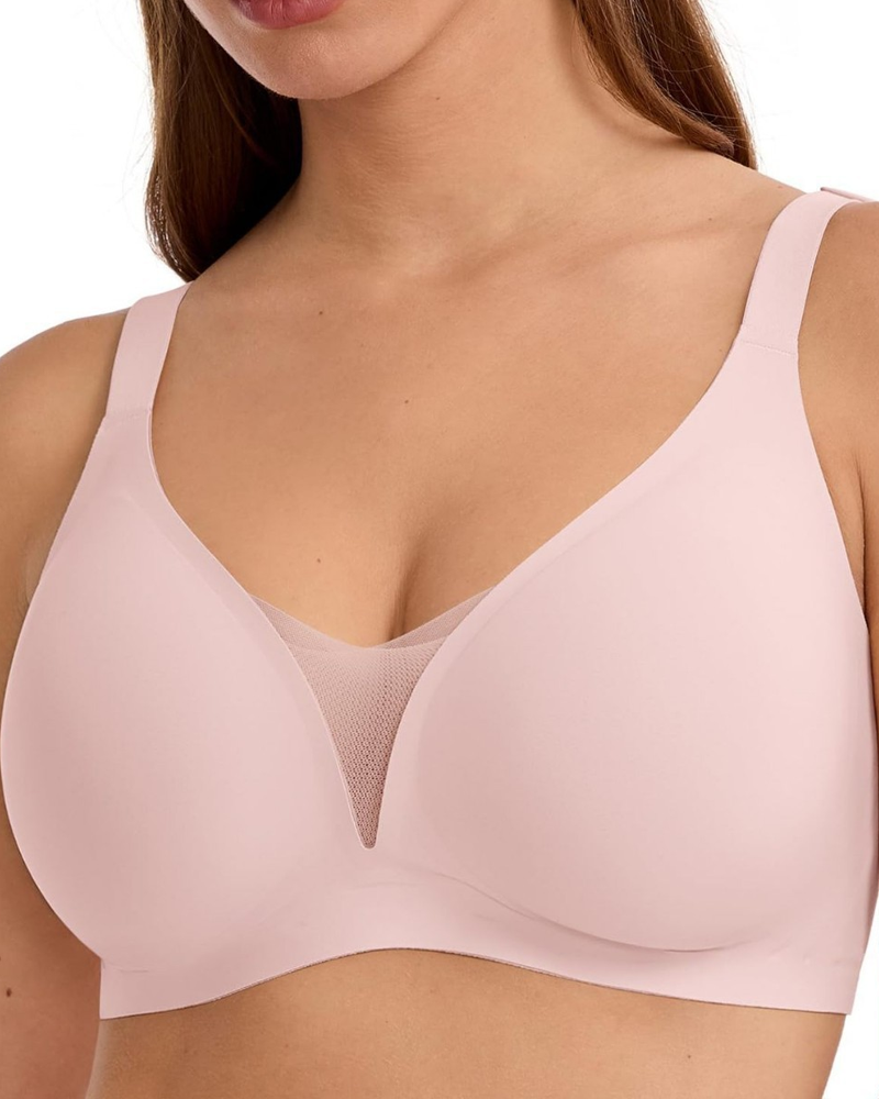 Deep V Soft Support Seamless Bra