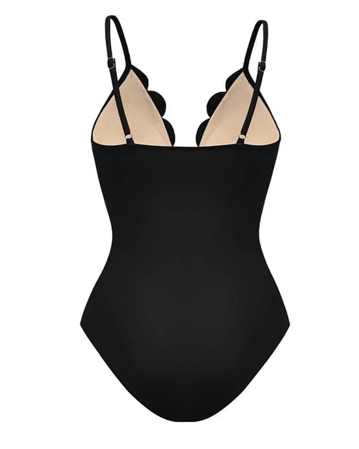 Flower Hollow One Piece Swimsuit and Skirt-Curvy-Faja