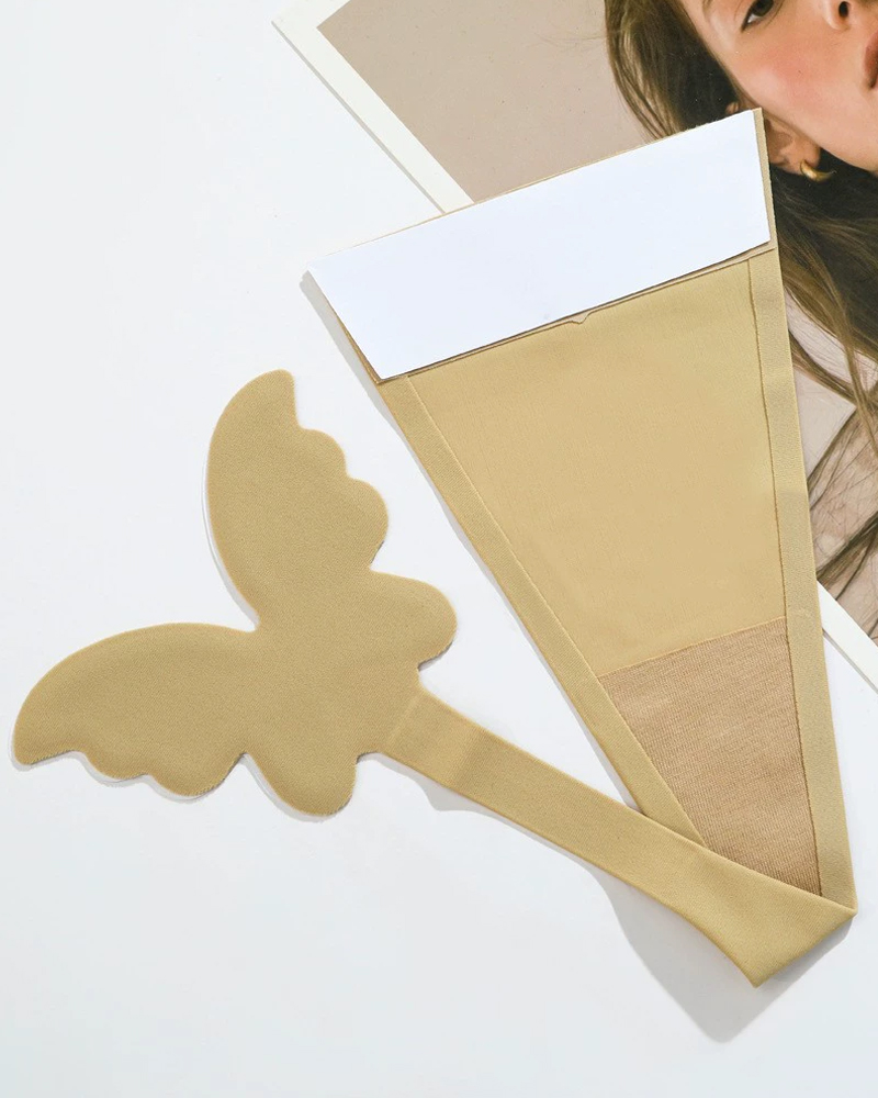 Sexy Reusable Silicone Self-Adhesive T-Back Panties-Curvy-Faja