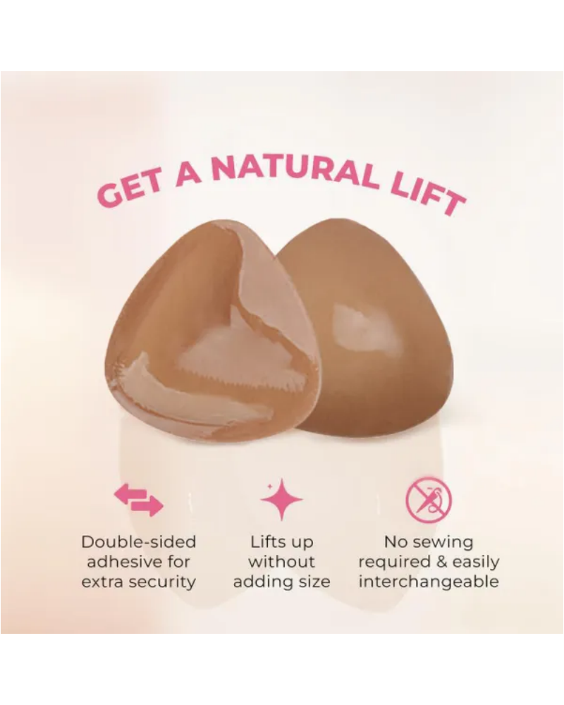 Invisible Lift - Sticky Fashion Bra Inserts Prevents Nipple Slips 