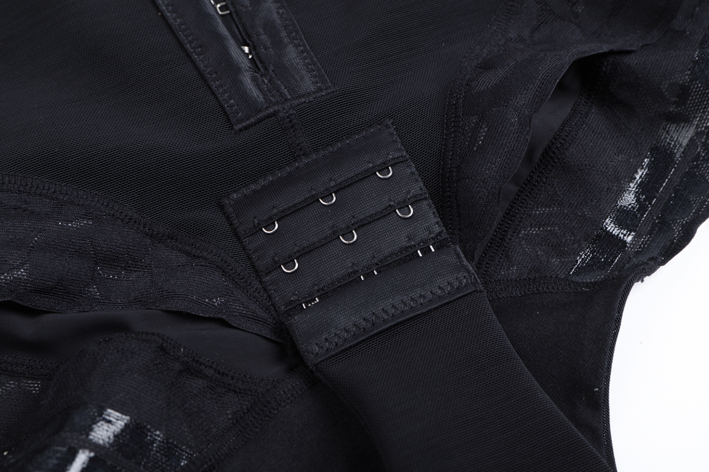 Butt Lifting Hook & Eye Tummy Control Slimming Body Shaper-Curvy-Faja