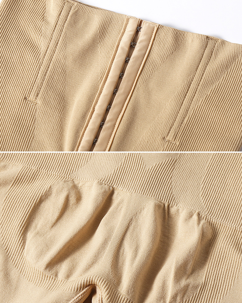 Waist-Binding Butt-Lifting Tight Shorts-Curvy-Faja