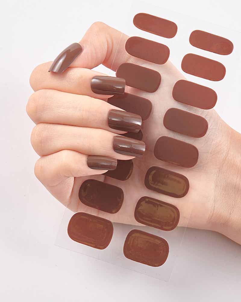 Simple Nail Sticker-Curvy-Faja