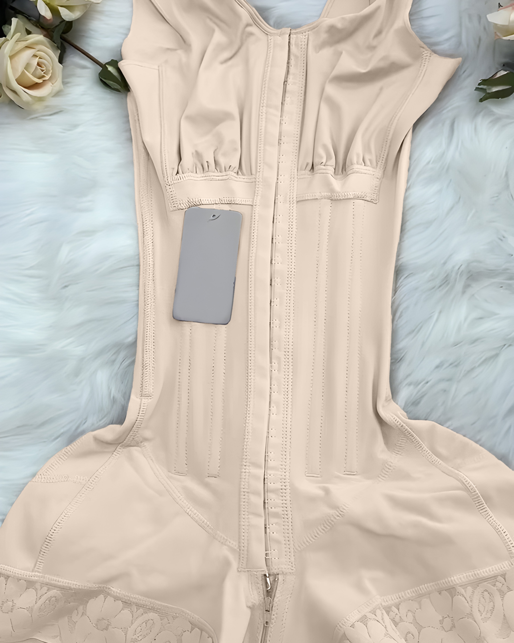 Strong Tummy Compression Full Body Shaper with Steel Bone-Curvy-Faja