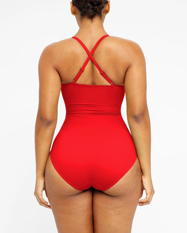 U-Ring Cut Out Shaping Swimsuit（Pre-Sale）