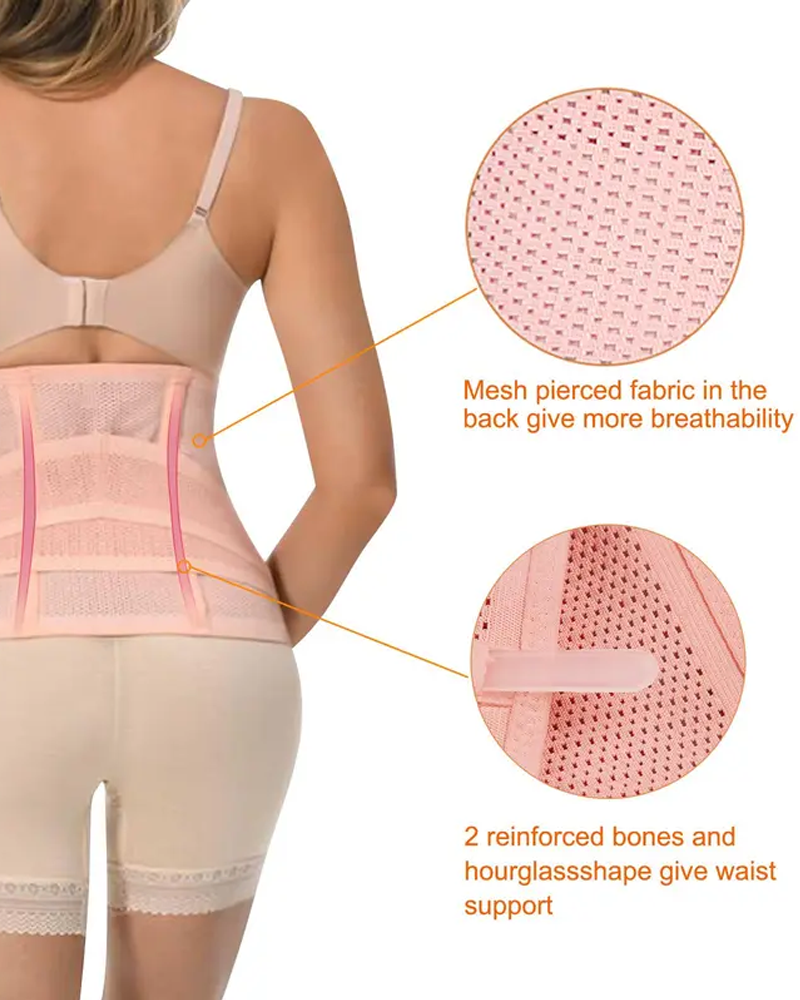 Postpartum Recovery Abdominal Binder And Waist Trainer