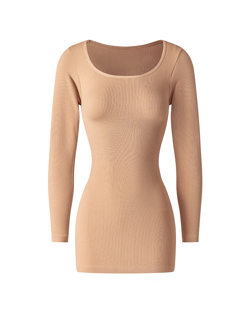 Seamless One-Piece Dress For Lifting Shaping And Tummy Control-Curvy-Faja