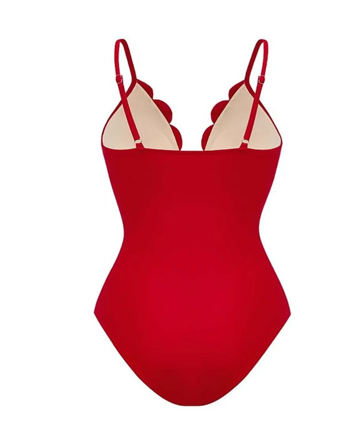 Flower Hollow One Piece Swimsuit and Skirt-Curvy-Faja