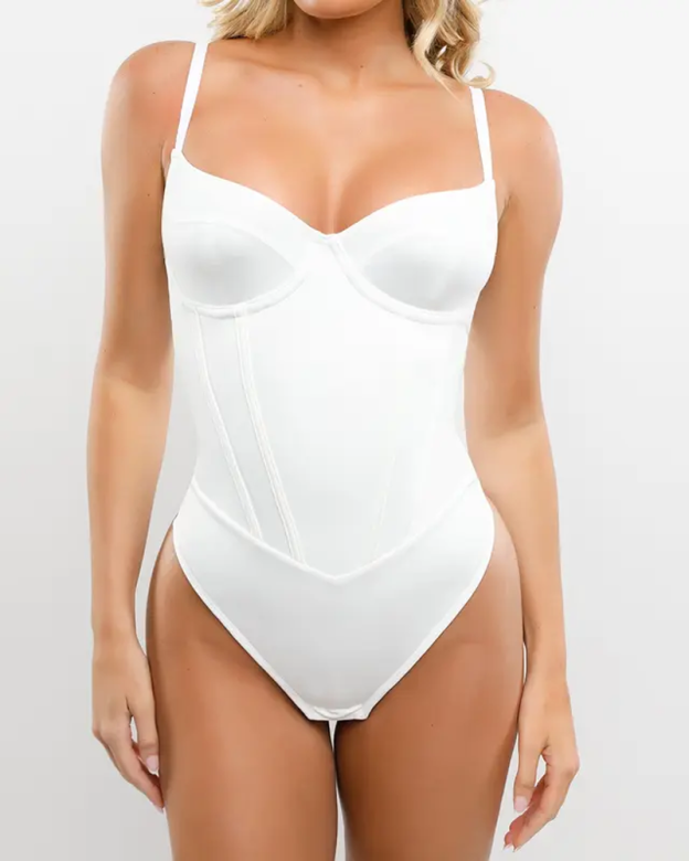 Slim-Fitting Halter Bodysuit Shapewear (Pre-Sale)