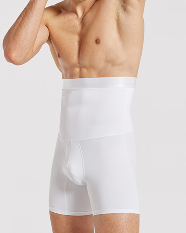 Men's Breathable Double Layer Waist Shaping Butt Lifting Slimming Pants