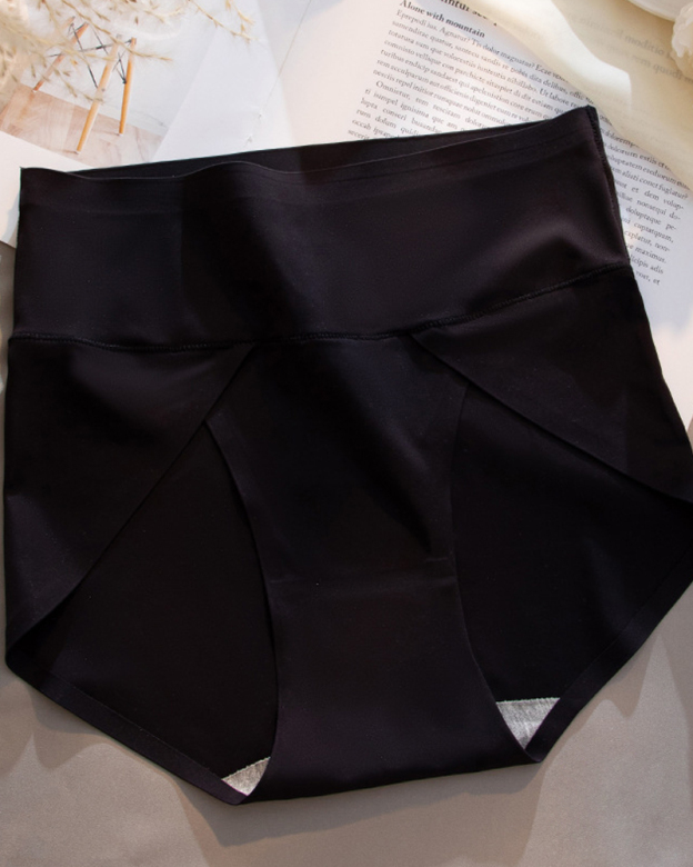 High-Slit, No-Thigh, High-Waist, Tummy-Lifting, Butt-Lifting Briefs