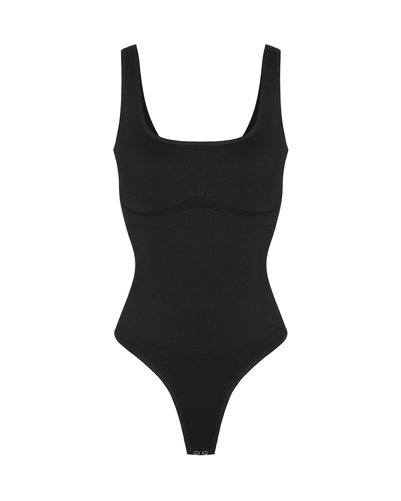 Vest Style Triangle Bodysuit