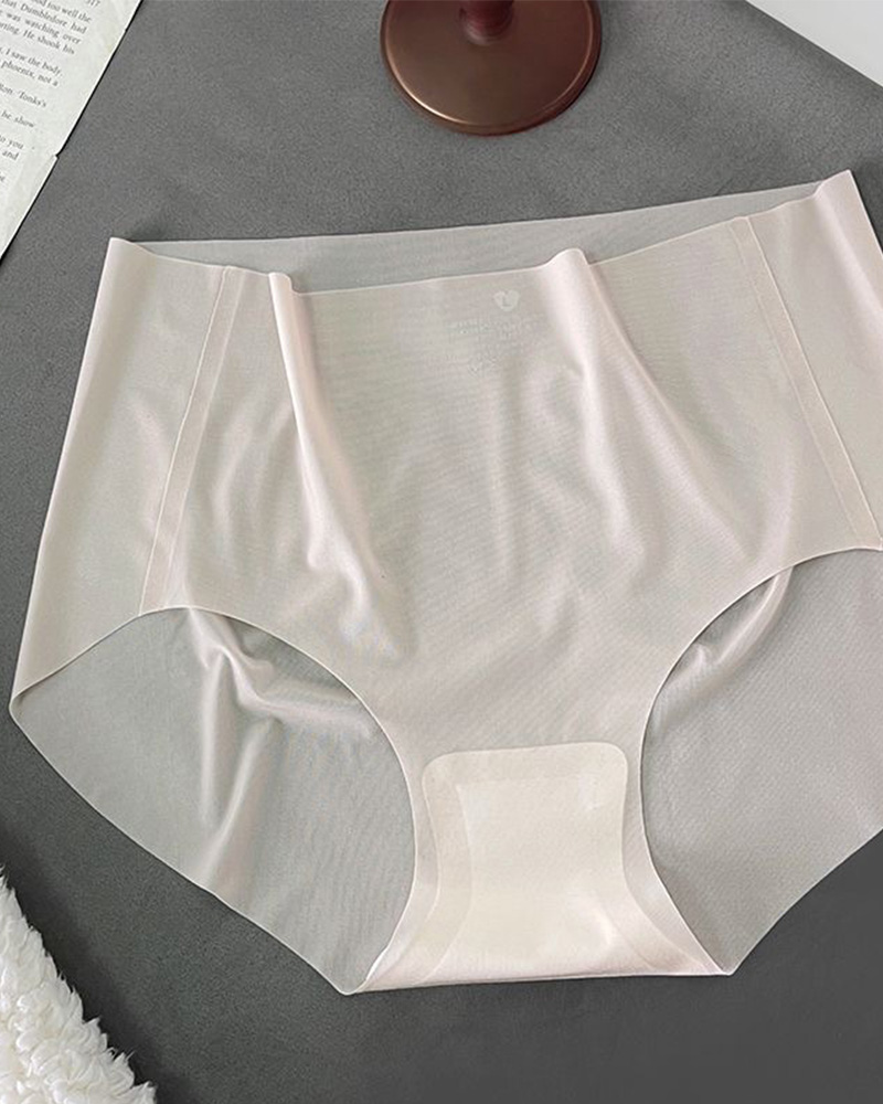 Seamless Ice Silk Mask Panties
