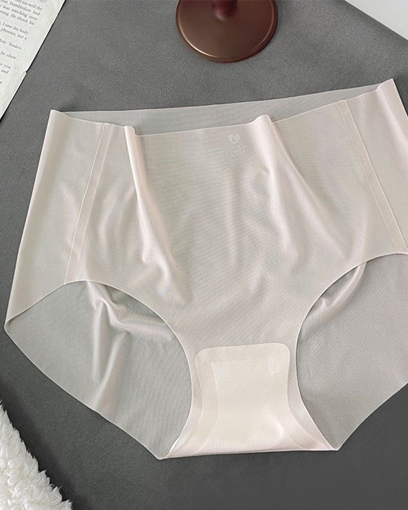 Seamless Ice Silk Mask Panties
