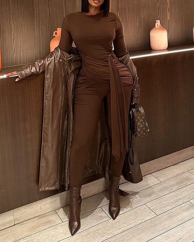 Sexy Figure-Hugging Bodycon Jumpsuit