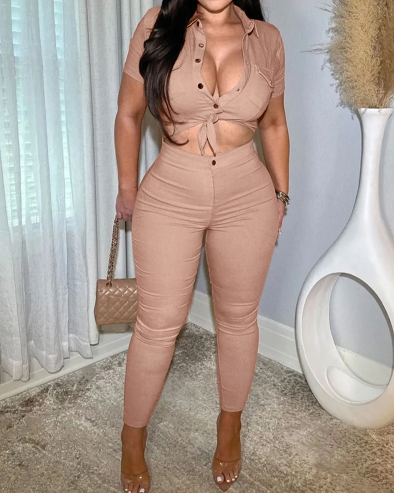 Light Denim Jumpsuit