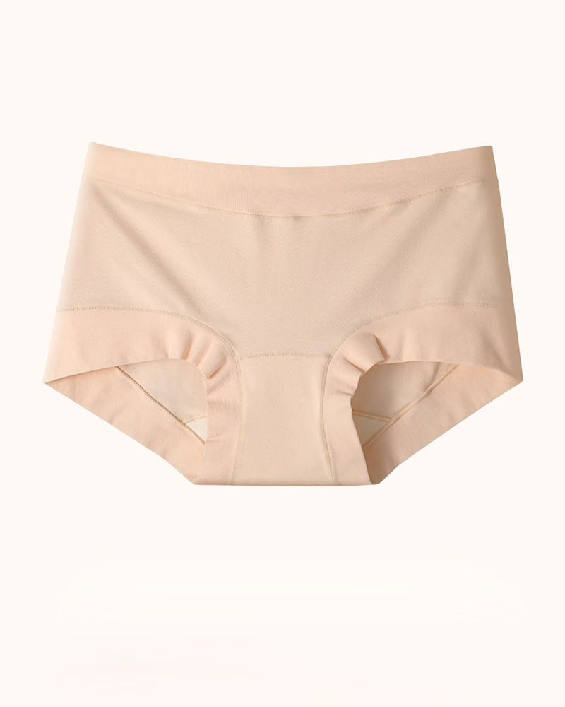 Long-Staple Cotton Antibacterial Mid-Rise Panties