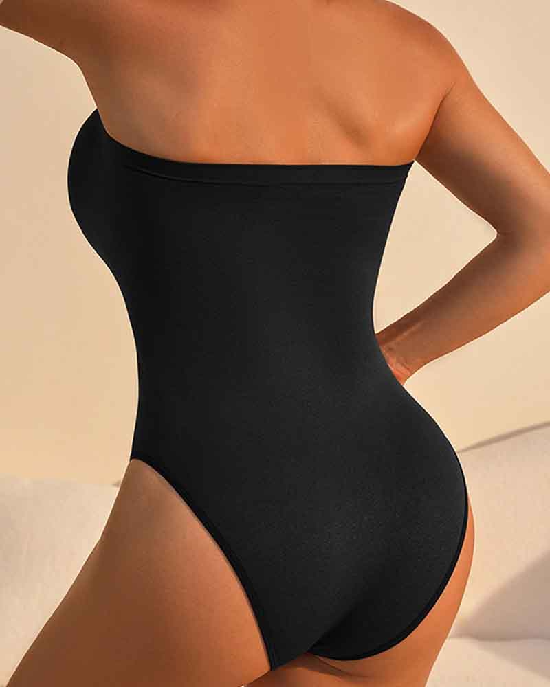 Seamless Body-Shaping Strapless Tube Top