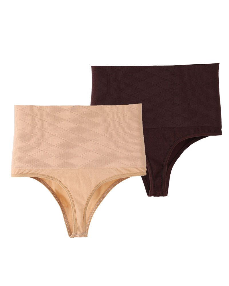 Sexy High Waist Tummy Thong-Curvy-Faja