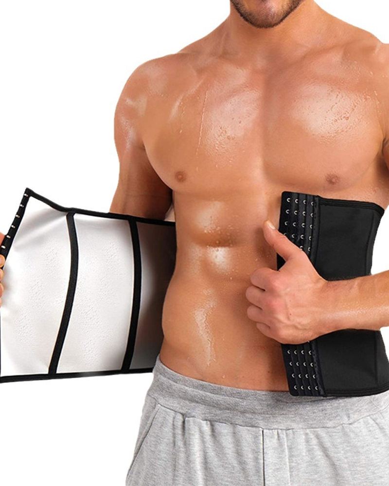 Men's Sweat Abdominal Belt-Curvy-Faja