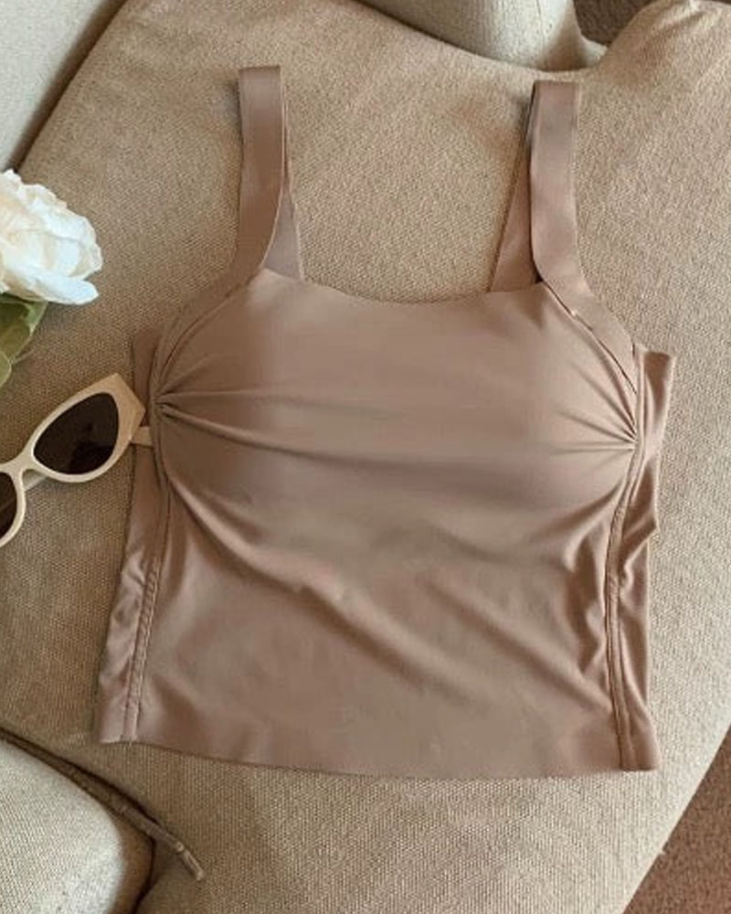 Slimming Vest With Chest Pads