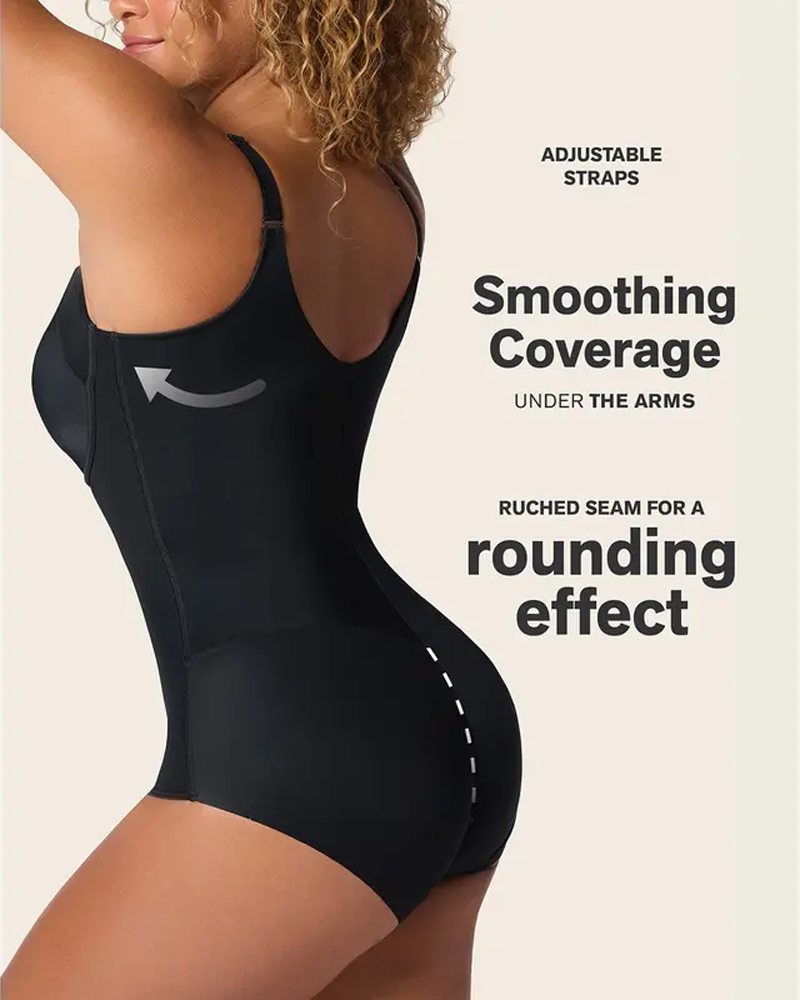 Seamless Comfort Push-Up Tummy Control One-Piece Shapewear Bodysuit（Pre-Sale）