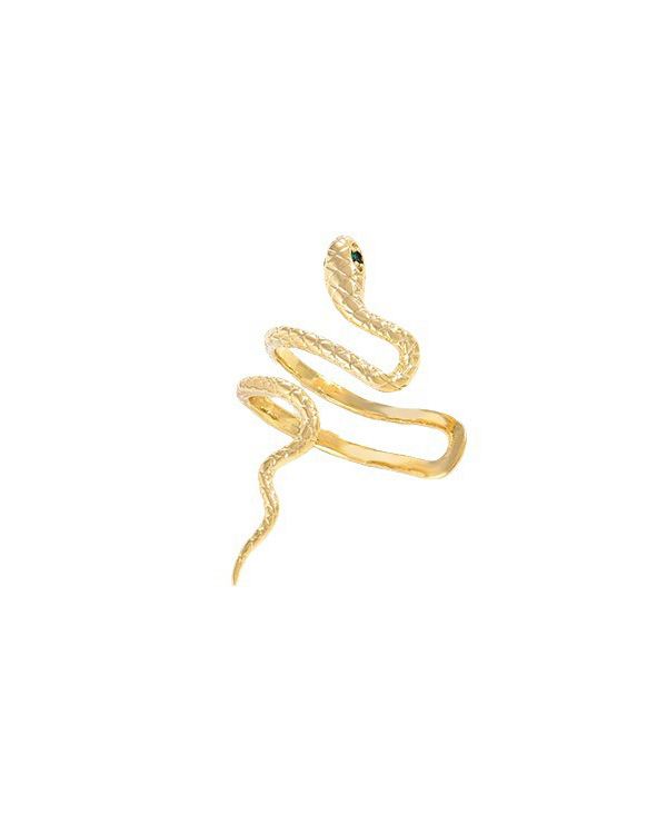 Snake-Shaped Ear Cuff 3 Dimensional Earrings Without Piercing-Curvy-Faja