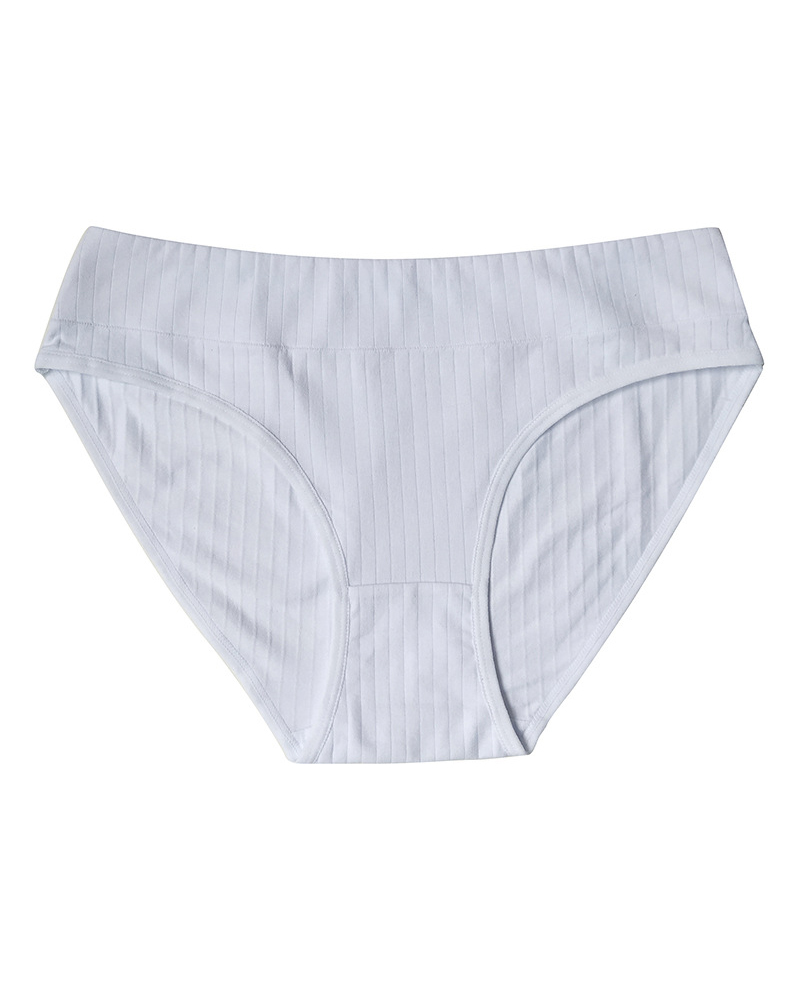 Cotton Mid-Rise Briefs-Curvy-Faja