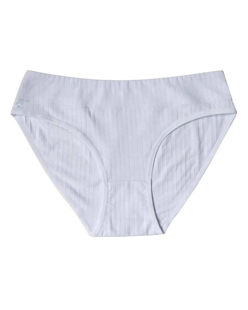 Cotton Mid-Rise Briefs-Curvy-Faja