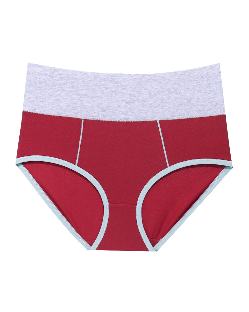 High Waist Cotton Crotch Sports Briefs