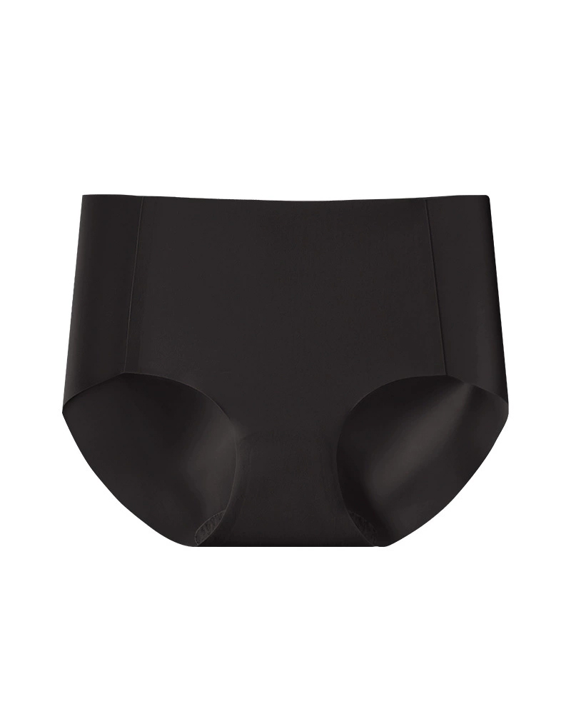 Seamless Antibacterial Pure Cotton Crotch Yoga Briefs-Curvy-Faja