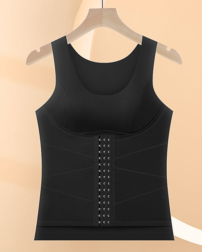 Derong Warm Body Breasted Shapewear Vest